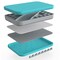 Acrylic Paint Tray Miniature Painting. Stay Wet Palette for Painting Kit. 50pc Pallet Paper 2 Sponge Warhammer 40K Model Paint Brush Holder. Paint Mixing Accessories Storage Set
